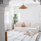 Mezine Hand-Knotted Moroccan Wool Rug | 7'8'' x 9'8'' - Apartment F