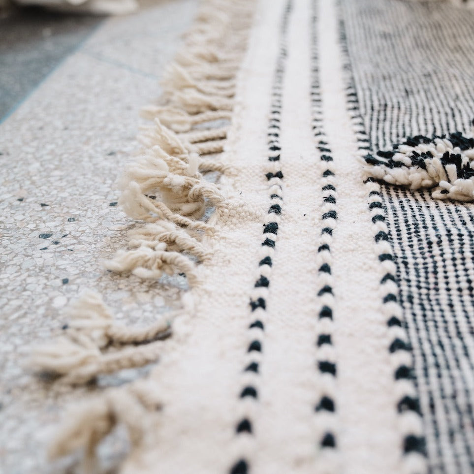 Yousri Contemporary Moroccan Rug | 6'5" x 10'7" - Apartment F
