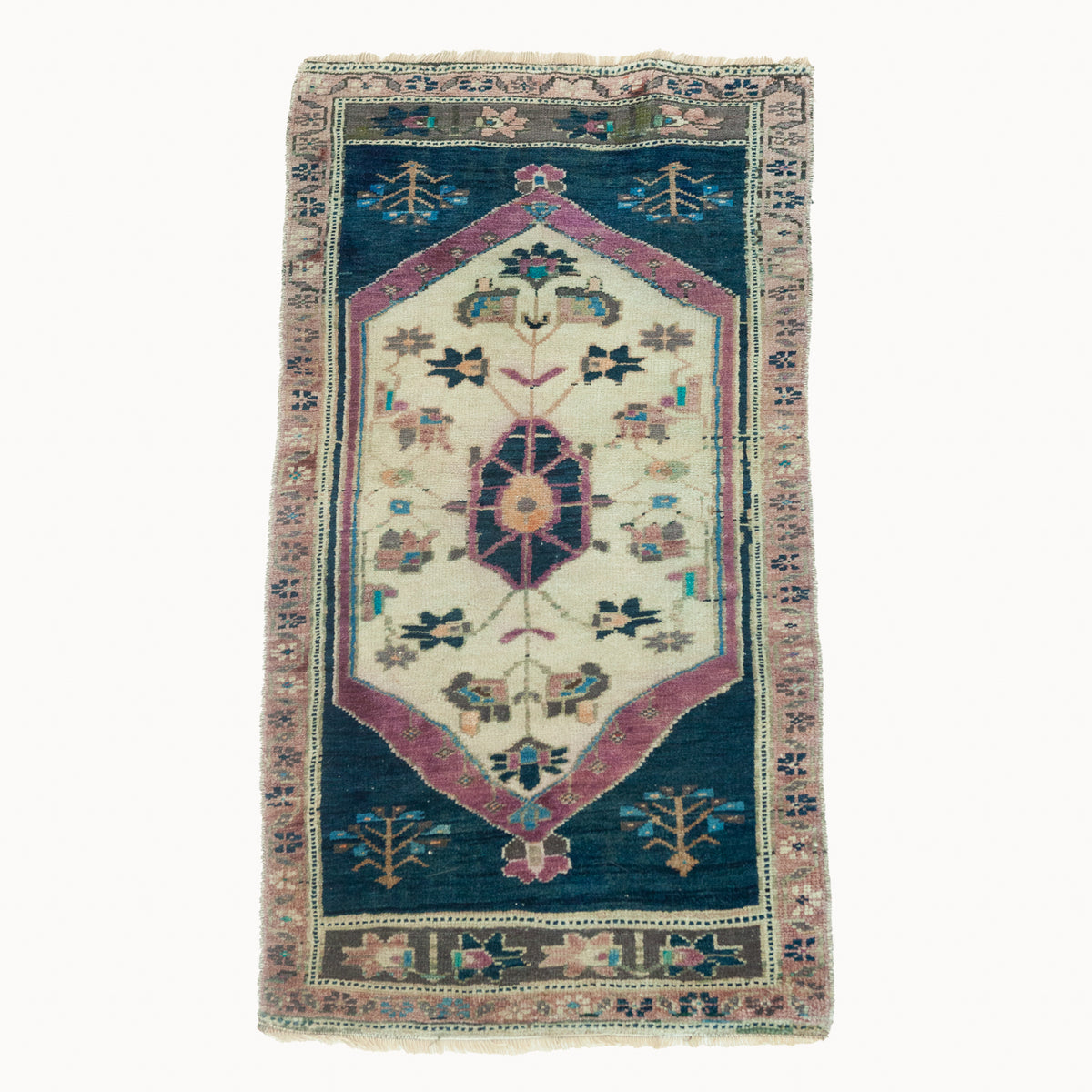 Vintage Turkish Mini Rug | 1'8" x 3'2" - Apartment F