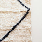 Ziri Contemporary Moroccan Beni Ourain Rug | Multiple Sizes - Apartment F