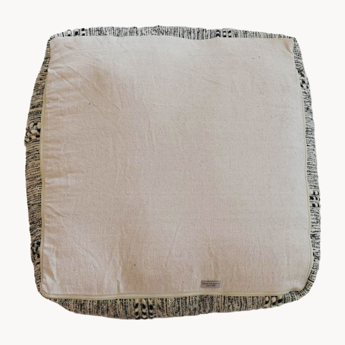 Handwoven Moroccan Zanafi Pouf - Apartment F