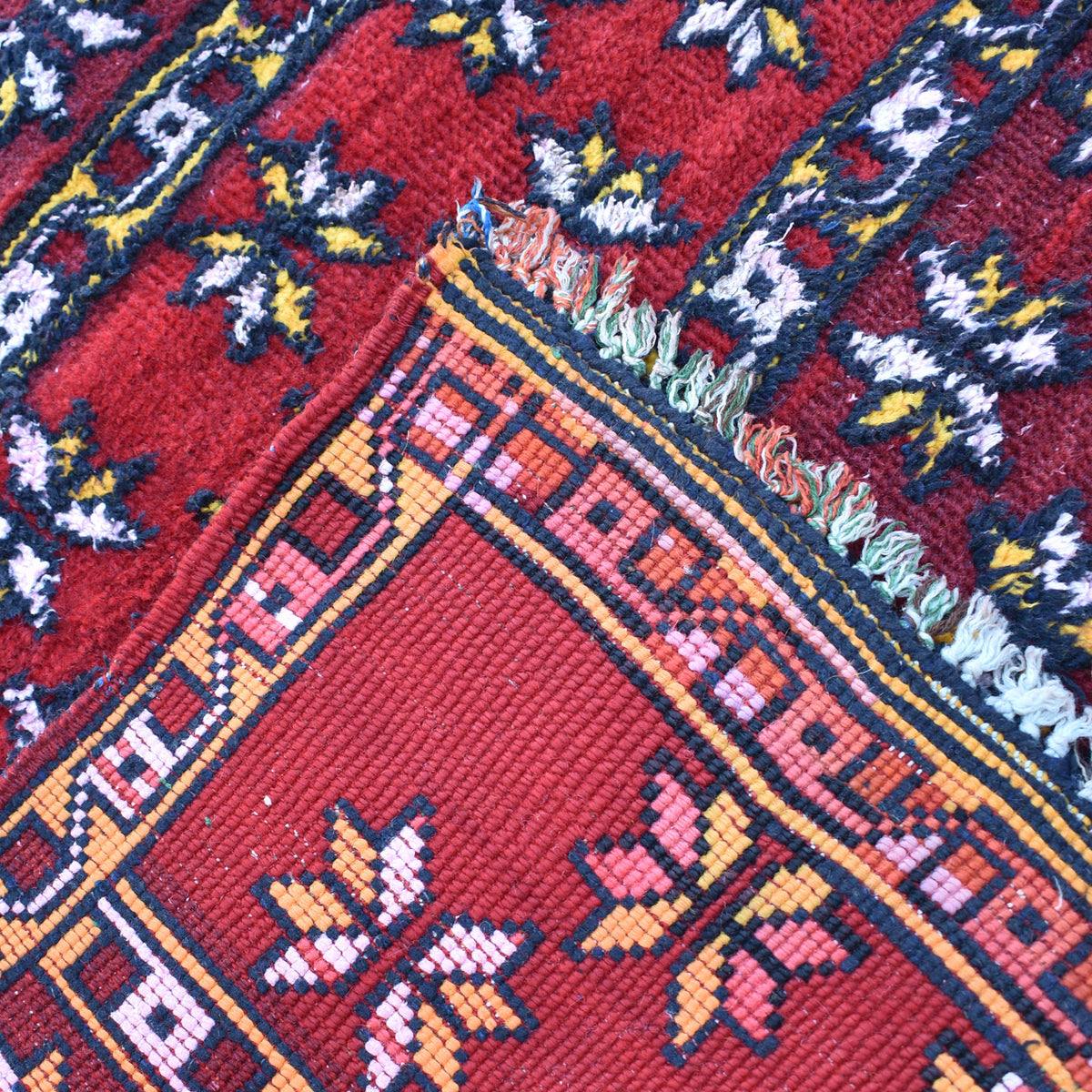 Latifa Vintage Moroccan Rug | 3'2" x 4'9" - Apartment F