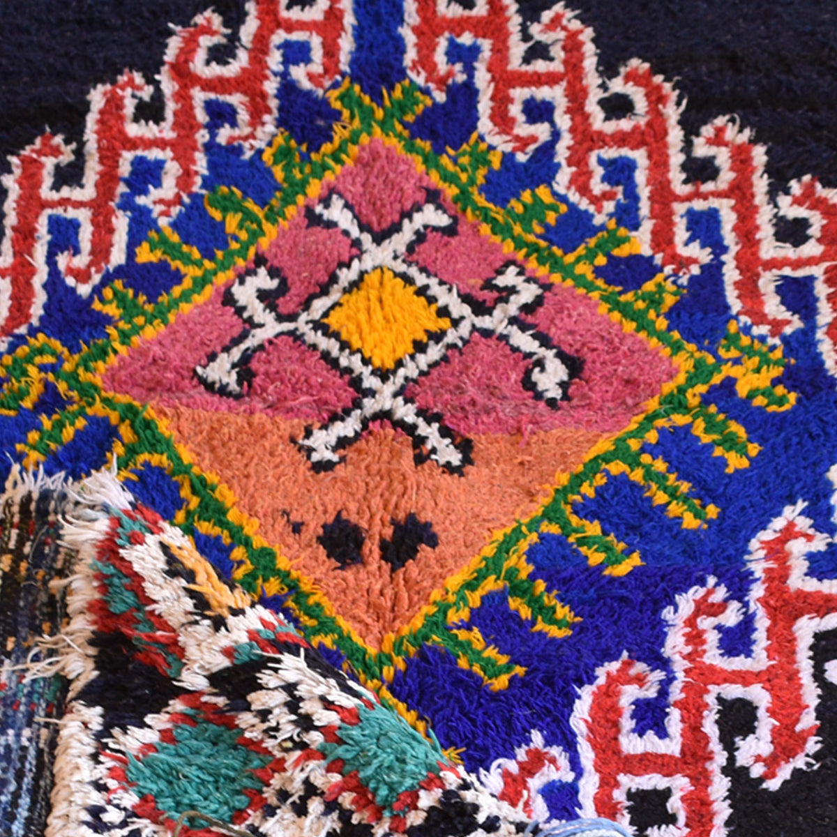 Habika Moroccan Rug | 4' x 5'7'' - Apartment F