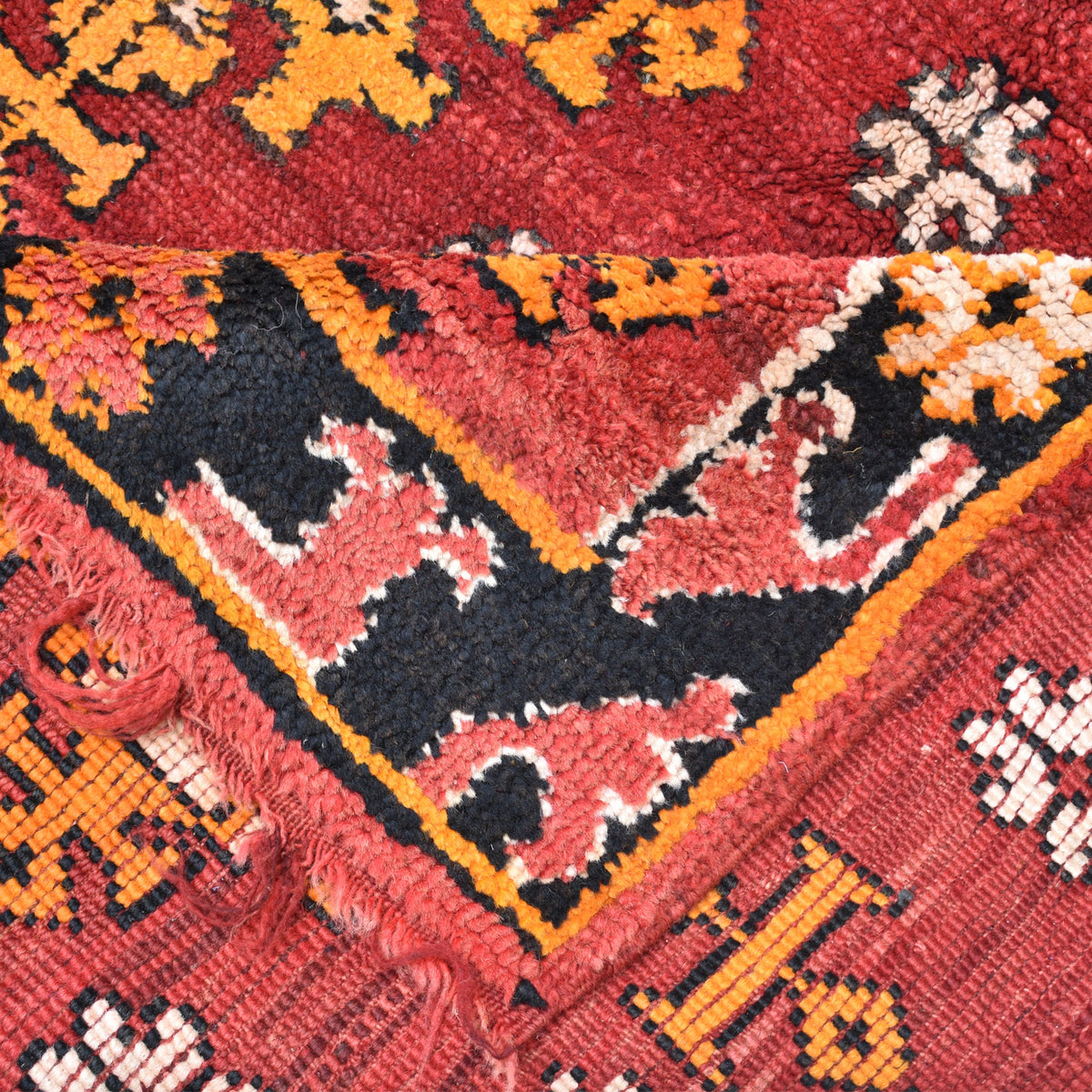 Rokaia Hand-Knotted Moroccan Wool Rug | 3'11" x 5'9" - Apartment F