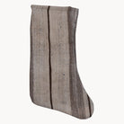 Handwoven Christmas Stocking - Neutral Stripes - Apartment F