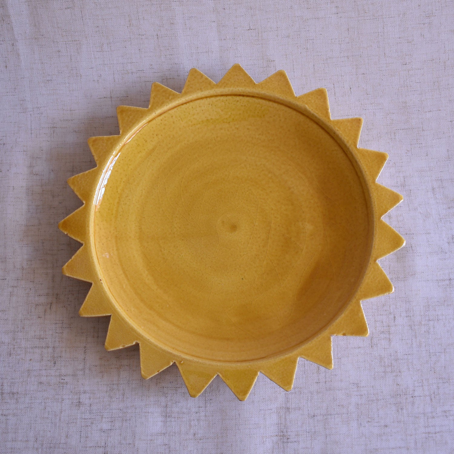Apartment F Ceramic Sun Plate