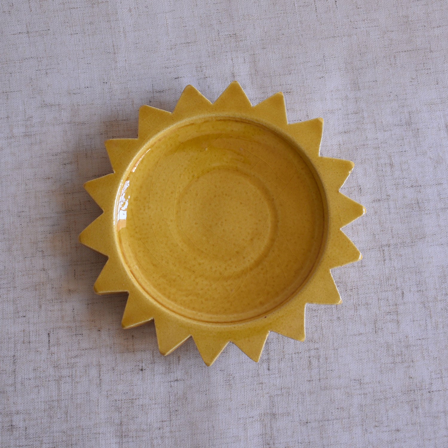 Apartment F Ceramic Sun Plate